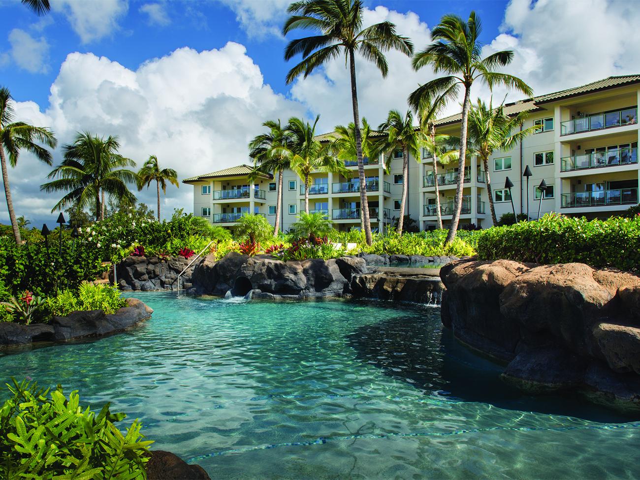 Image of Marriott's Kauaʻi Lagoons – Kalanipuʻu in Līhuʻe, Kauaʻi.